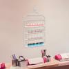 Dlinanta Nail Polish Storage Racks, Cage-Shape Cosmetic Display Racks Metal Wall Mounted Nail Polish Rack for Spa Nail Salon Shop Home view 2