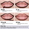 KIMUSE Peel Off Lip Liner Stain, Long Lasting Lip Tint Stain Peel Off, Waterproof, Transfer-Proof, Highly Pigmented Color Peel Off Lip Stain Liner, Matte Finish view 2