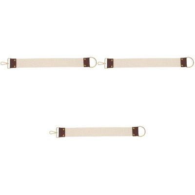 Didiseaon 3pcs Professional Barber Strop Sharpening Strap for Straight Dual Canvas Polishing Tool for Smooth Edges and Easy Maintenance
