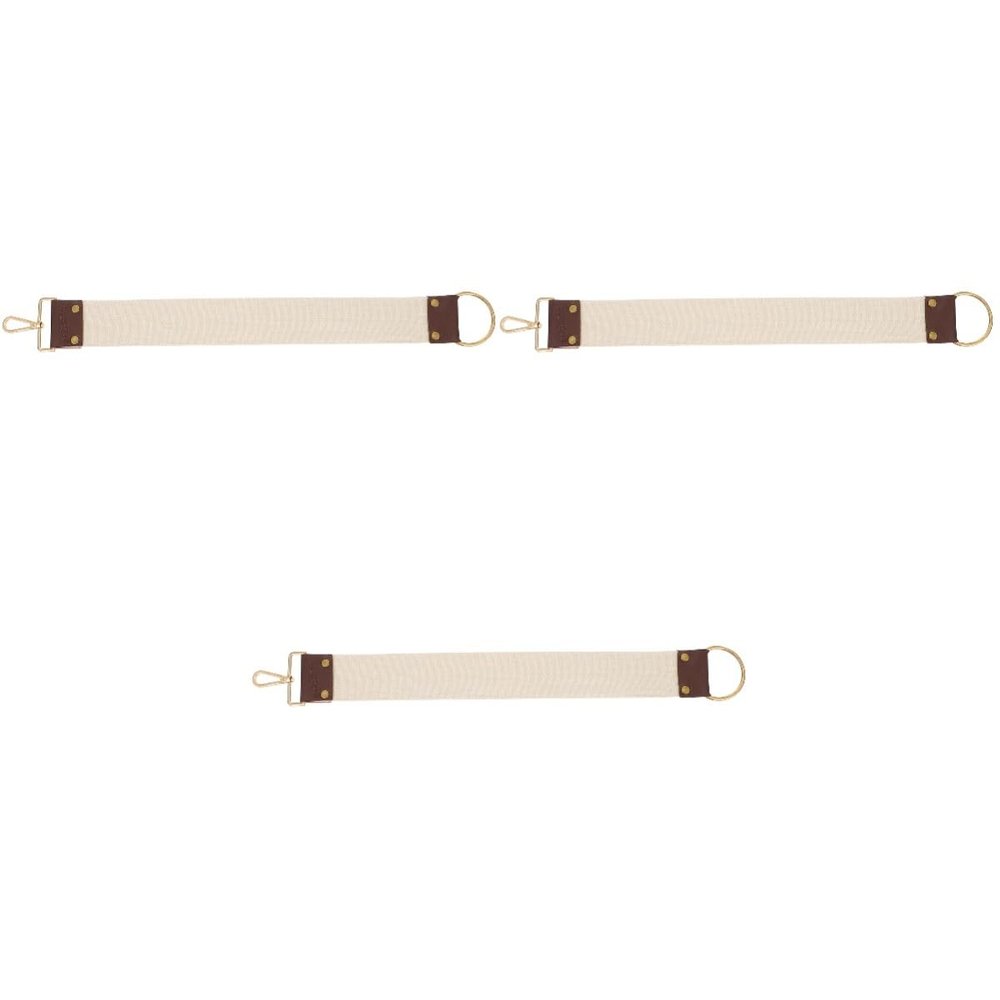 Didiseaon 3pcs Professional Barber Strop Sharpening Strap for Straight Dual Canvas Polishing Tool for Smooth Edges and Easy Maintenance