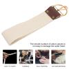 Didiseaon 3pcs Professional Barber Strop Sharpening Strap for Straight Dual Canvas Polishing Tool for Smooth Edges and Easy Maintenance view 2