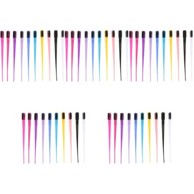 NOLITOY 50pcs Dual-ended Eyebrow Comb Brush Makeup Tools for Brow Shaping Hair Styling Suitable for Beginners Professionals Premium Quality Soft Bristles