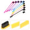 NOLITOY 50pcs Dual-ended Eyebrow Comb Brush Makeup Tools for Brow Shaping Hair Styling Suitable for Beginners Professionals Premium Quality Soft Bristles view 4