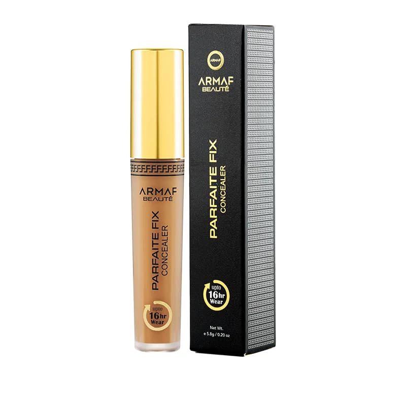 Armaf Beaut Parfaite Fix  Concealer, Medium-Buildable Coverage, Lasts Up to 16 Hours, 6 Shades for Fair/Medium/Deep Tones | Beige