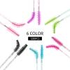 Tbestmax 1200 Disposable Eyelash Brush Crystal Eyebrow Spoolies Mascara Wands Makeup Brushes Applicators Kits for Eyelash Extensions - 6 Colors view 3
