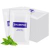 200 pack 0.35 fl oz/10ml Travel Size Shampoo Bulk Individually Wrapped - Refreshing Mini Shampoo Packets Hair Shampoo Single Use Supplies for Homeless Care Hotel Guests, White Tea Scent view 1