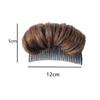 1PC Volume Hair Base Bump it Up Insert Hair Styling Tool Bump Up Comb Clip Hair Bun Maker Hair Accessories for Women Girls DIY Hairstyles (Light Brown) view 2