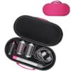 Coyktonty Travel Carrying Case Compatible for Dyson Airwrap/HS01/HS05 hair curling iron, Airwrap/HS01/HS05 Accessories Tools Hard Case, Waterproof Storage Bag for hair curling iron (Red) view 1