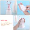 minkissy Sets Face Sponges for Cleansing Soap Foaming Shower Soap Pouch for Shower Net Mesh Bag Maker Skin Safe Pcs view 2