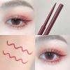 BeautyMall 1PC Gellas Super Thin Waterproof Ultra Fine Gel Eyeliner Silky Soft Eyeliner, Black Brown Red Gel Eyeliner (05# Wine Red) view 2