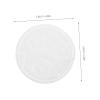 ARTIBETTER 1bag Reusable Face Cleansing Pads Exfoliating Makeup Rounds Soft and Comfortable Cosmetic Cleaning Pads for Skin Care for Daily Makeup Removal view 4