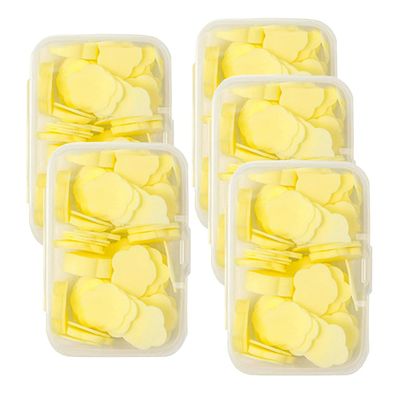 500pcs Mini Hand Soap Sheets Soap Paper Sheets/Portable Disposable Travel Soap Paper Sheets/Mini Soap Sheets/Disposable Hand Soap for Travel and Outdoor (#3)