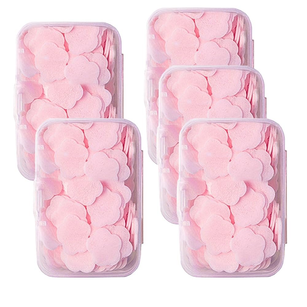 500pcs Mini Hand Soap Sheets Soap Paper Sheets/Portable Disposable Travel Soap Paper Sheets/Mini Soap Sheets/Disposable Hand Soap for Travel and Outdoor (#2)