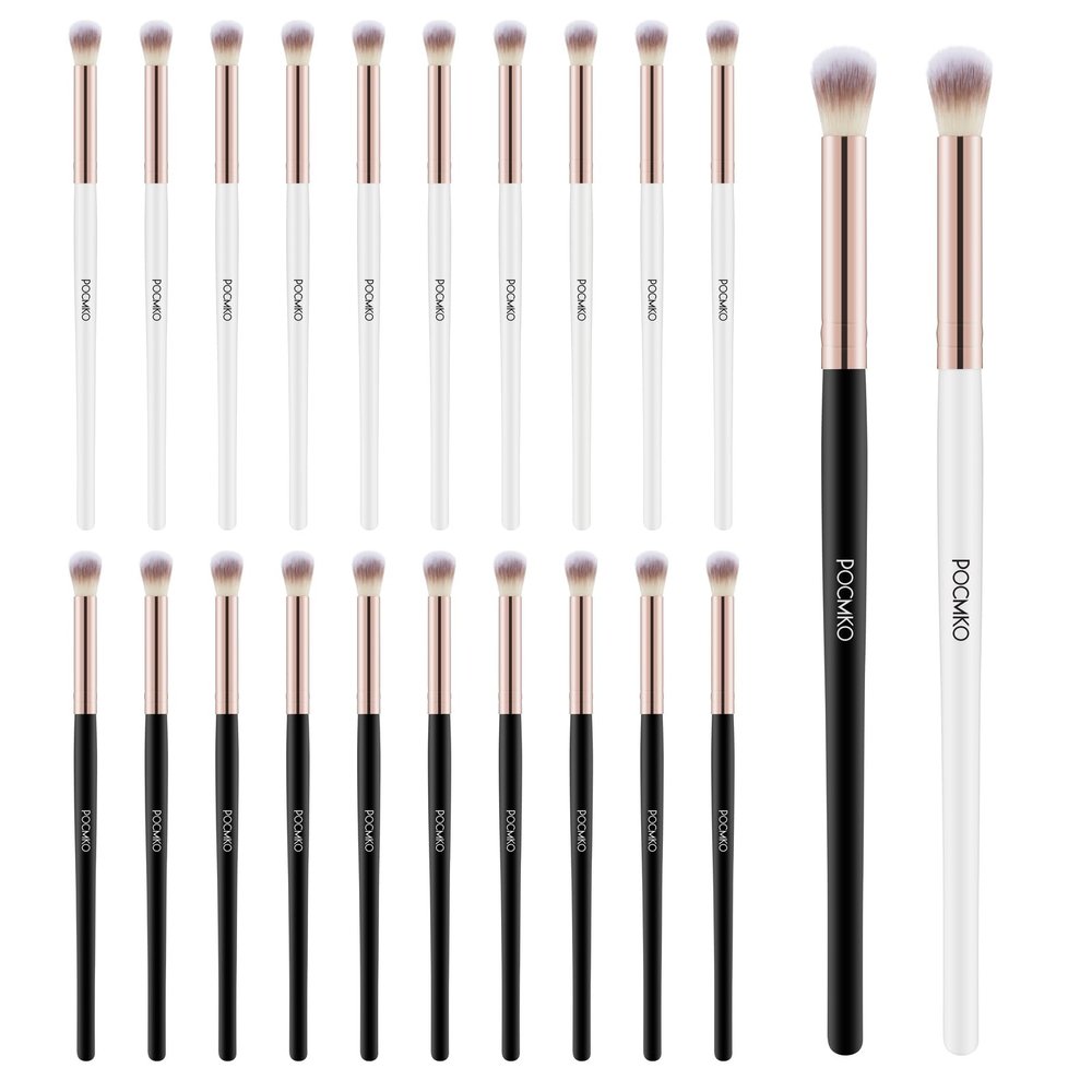 POCMKO 20 PCS Cleansing Brush for Lash Extensions, Lash Shampoo Brushes Set, Eyelash Cleaning Brush for Cleansing Eyelash Extension, Eyelash Extension Shampoo Brushes