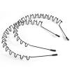 AZRDXSD 2pcs Metal Hair Bands, Simple and Fashionable Hairband, Wavy Hair Bands for Men and Women, Invisible, Non-slip, for Daily Face Washing, Outdoor, Sports Fixed Hair Accessories view 1