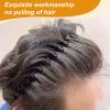 AZRDXSD 2pcs Metal Hair Bands, Simple and Fashionable Hairband, Wavy Hair Bands for Men and Women, Invisible, Non-slip, for Daily Face Washing, Outdoor, Sports Fixed Hair Accessories view 4