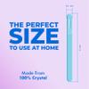 CRISTAUP Crystal Hand Nail File 5.3in, Glass File Durable, Eco Friendly, Gentle on Nails, Perfect for Home, Office and On The Go Elegant Design for Professional Manicure and Pedicure Results view 4