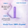 Crystal Nail File 5.3in, Glass File Durable, Perfect for Home, Office and On The Go, Elegant Design for Professional Manicure and Pedicure Results view 4
