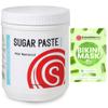 Generic Sugaring NYC Paste Medium Grade for Home Use + Sugaring NYC Aloe Sheet Mask for Bikini, 1.41 Pound (Pack of 2), Yellow view 1