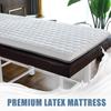 Thicken Memory Foam Latex Massage Bed Pad with Face Hole Spa Massage Table Pad Face Cradl Massage Table Mattress Topper with Elastic Band Non-Slip Lash Bed Cushion,E(6cm),190 * 70cm(T) view 2