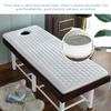 Thicken Memory Foam Latex Massage Bed Pad with Face Hole Spa Massage Table Pad Face Cradl Massage Table Mattress Topper with Elastic Band Non-Slip Lash Bed Cushion,E(6cm),190 * 70cm(T) view 4