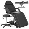 ABTSalon Hydraulic Tattoo Chair Bed for Client Spa Bed with Stool Height Adjustable Facial Beds for Esthetician Chair Aesthetic Treatment Table view 1
