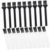 NOLITOY 60pcs Cleaning Tool Razor Clipper Cleaner Mini Cleaning Brush Plastic Brush Portable view 2