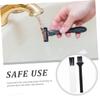 NOLITOY 60pcs Cleaning Tool Razor Clipper Cleaner Mini Cleaning Brush Plastic Brush Portable view 4
