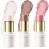 FALOCUTUS 3 Pcs FAIR-COOL Contour Stick Set,Cream Blush & Highlighter Bronzer Pen,Long Lasting & Smooth Natural Face Contouring Illuminator,Professional Makeup Kit for All Skin view 1