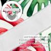 2 Pieces Scrub Caps Women Flower Leaves Flamingo Scrub Caps Surgical Caps for Kitchen Multi view 2