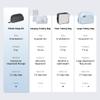 pack all Travel Toiletry Bag for Men, Hanging Dopp Kit, Water-Resistant Shaving Bag for Toiletries, Accessories (Dark Grey) view 2