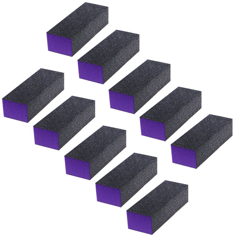 10 Pcs Buffer Buffing Sanding Block Files Grit Art Tool Set