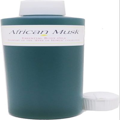 African Musk Scented Body Oil Fragrance [Flip Cap - Green - 8 oz.] - ID#4015