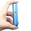10Pack Nasal Inhaler tubes for Essential Oils for Travel Portable Reusable Aluminum Empty Nasal Inhaler Tubes and Cotton Wicks view 4