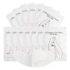 Mekupeu 100 Pair Lint Free Hydrogel Eye Gel Patch Makeup Lash Lift Tools Under Eye Patch Pads for Eyelash Extension view 1