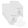 Mekupeu 100 Pair Lint Free Hydrogel Eye Gel Patch Makeup Lash Lift Tools Under Eye Patch Pads for Eyelash Extension view 4