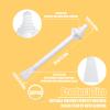 50Pcs Nose Wax Sticks, Plastic Nose Wax Applicators Hair Removal, Disposable Nose Wax Kit Accessories for Men Women Nostril Nasal Cleaning Ear Hair Removal view 2