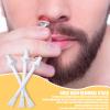 50Pcs Nose Wax Sticks, Plastic Nose Wax Applicators Hair Removal, Disposable Nose Wax Kit Accessories for Men Women Nostril Nasal Cleaning Ear Hair Removal view 3