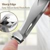 2Set Cumuul Clipmaster Pro, Stainless Steel Nail Clippers, 180 Wide-Mouth Bite, Advanced Nail Clippers, Nail Clippers Set (02) (2) view 2