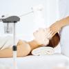 Professional Facial Steamer,Ozone Facial Steamer on Wheels,for Personal Skin Care Deep Cleaning,with Time Preset,for Spa, Salon and at Home Use (White) view 2