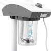 Professional Facial Steamer,Ozone Facial Steamer on Wheels,for Personal Skin Care Deep Cleaning,with Time Preset,for Spa, Salon and at Home Use (White) view 3