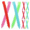Baluue 60pcs Spiral Hair Perm Rods Durable Plastic Cold Wave Curling Rollers for Short Hair Styling Effortless Curls and Waves Random Colors view 1