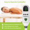 Massage Table Warmer Heating Pad Professional SPA Massage Bed Warmer with Timer, 9 Heat Settings, Overheat Protection for Massage Bed & Spa, Thickened & Soft Fleece, 30" x 71" view 2