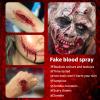 5PCS Halloween Fake Blood Kit, Fake Blood Spray, Fake Blood for Clothes, Suitable for Vampires, Zombies, Horror Costumes view 4