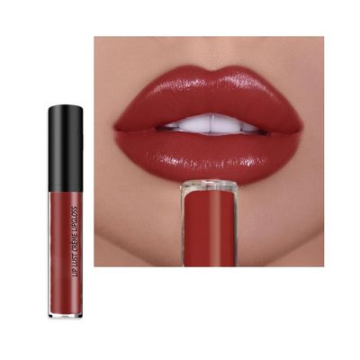 12 Color Cream Lip Gloss, 2024 New Moisturising Velvet Lip Lipstick, Waterproof Long Lasting Non-Fading Lipstick, Non-Stick to Cup Cream Texture Lipstick (9#, 1PC)