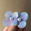 3Pcs Orchid Hair Clip Orchid Hair Clip Pearl Flower Hair Clip Summer Artificial Flower Hair Clip Outdoor, Beach, Decoration Hair Accessories view 2