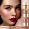 FALOCUTUS 3 Pcs Contour Stick Set,Cream Blush & Highlighter Bronzer Pen,Long Lasting & Smooth Natural Face Contouring.LIGHT-WARM view 2
