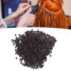 100g Glue, Hair Adhesive Granule Beads for Hot Fusion, Brown Fusion Italian Rebond Granules Beads for Nail I Tip Hair Extensions view 1