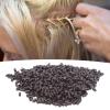 100g Glue, Hair Adhesive Granule Beads for Hot Fusion, Brown Fusion Italian Rebond Granules Beads for Nail I Tip Hair Extensions view 4