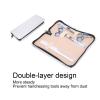 Bags Hairdressing Tools Storage PU Portable Travel Holder Pouch for Barbers Salons Hair Stylist view 2